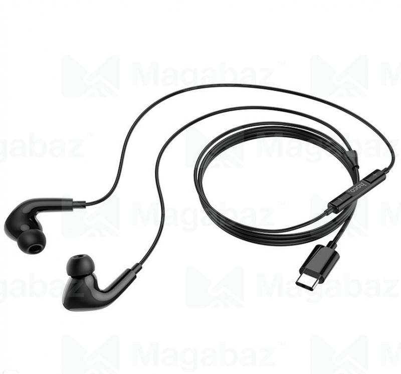 Гарнитура_HOCO_M1 Pro_Type C_внутриканальная_черная_оригинал