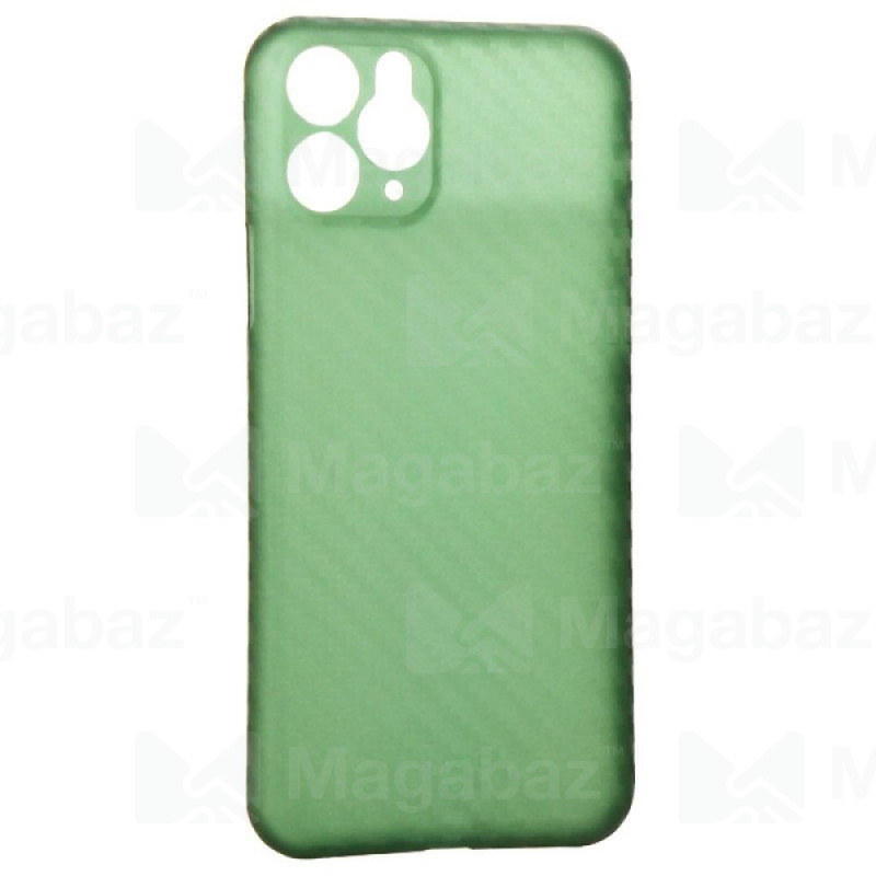 Накладка для_Apple-- iPhone 12 PRO Max_1.015_KZDoo * K-Doo_Air Carbon_Green_под карбон