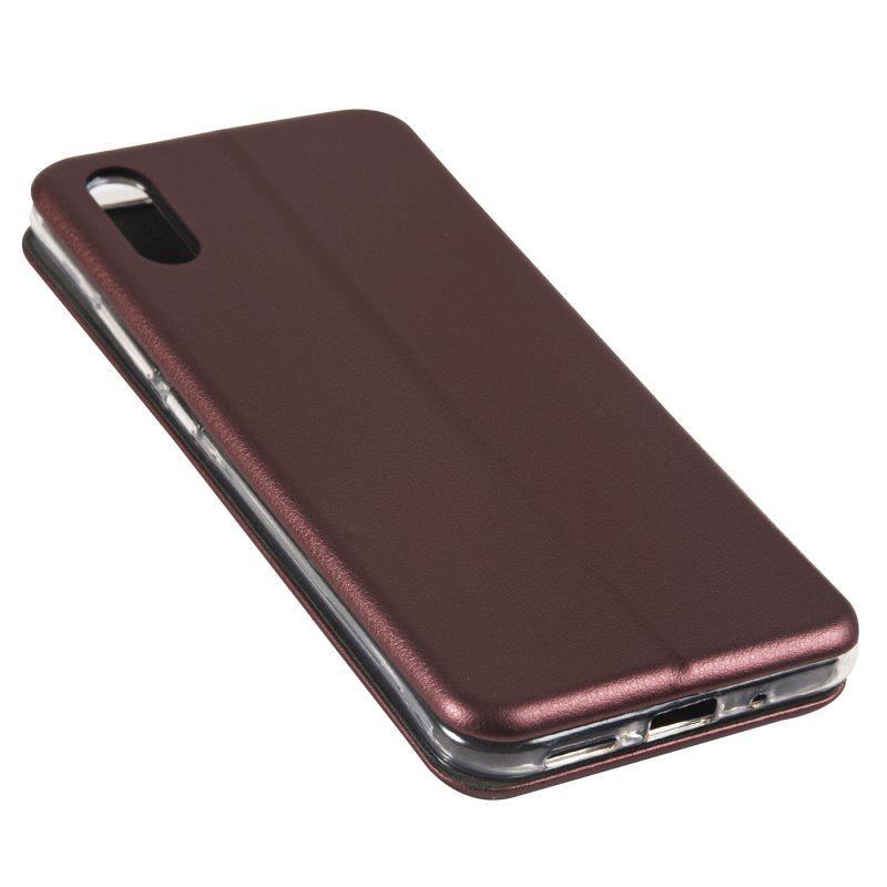 Чехол-книжка для_Samsung-- S20 FE_1.341_Red Line_Unit_на магнитах_с визитницей_красный-темно