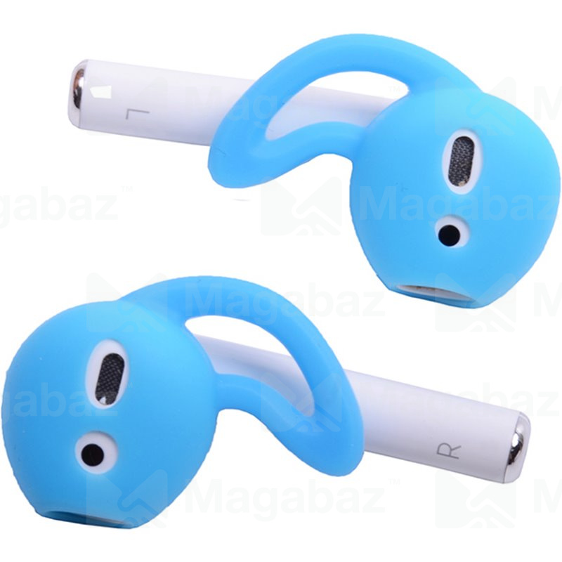 Насадка внутриканальная для наушников формата Air Pods_No Name_Вид №2_синее_тех.пак.
