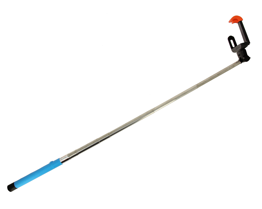 Монопод для селфи_Red Line_RLBT-01_Bluetooth_голубой