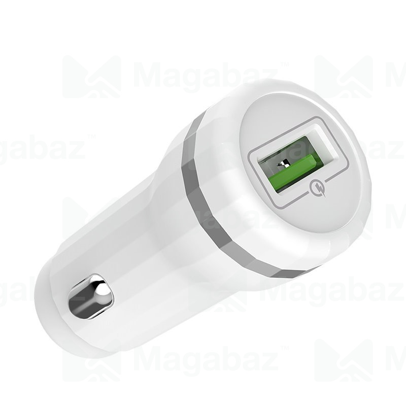 УЗУ_Блок авто_выход USB 2400 mA_HOCO_Z27A_белый