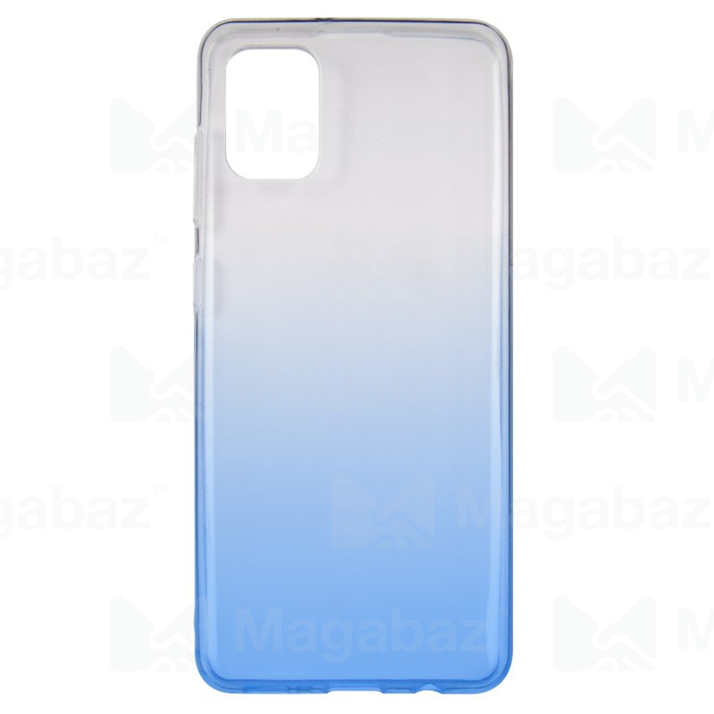 Накладка для_Samsung-- A11 * М11_1.076_TPU iBox Crystal_градиент_синий - светло