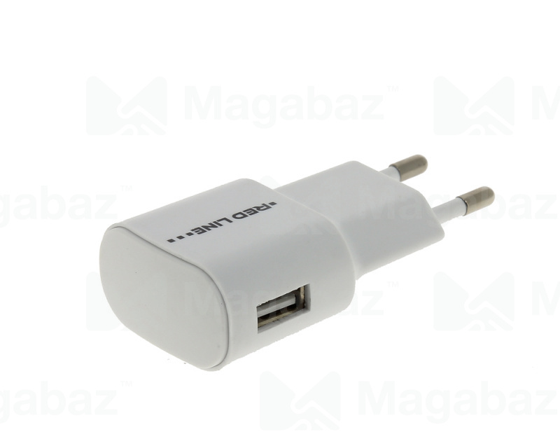УЗУ блок-сеть_выход USB 1000 mA_Red Line_TC-1A_белый