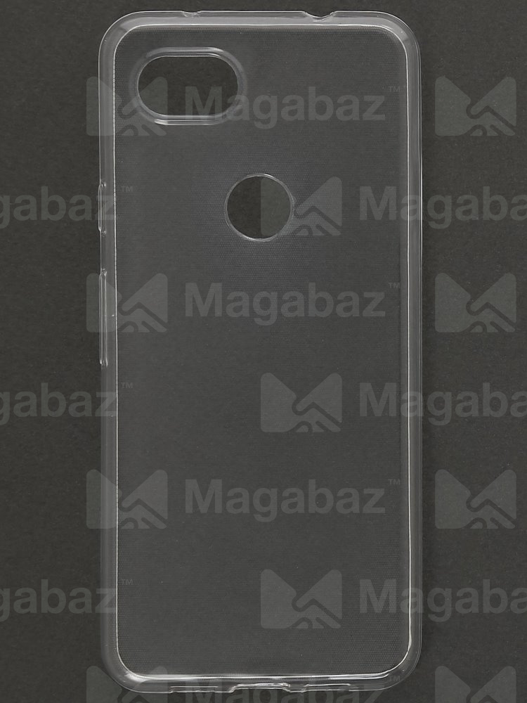 Накладка для_Google-- Pixel 3A_1.146_TPU mp 1mm_с БОРТИКОМ в отверстии камеры_прозрачный_глянцевый