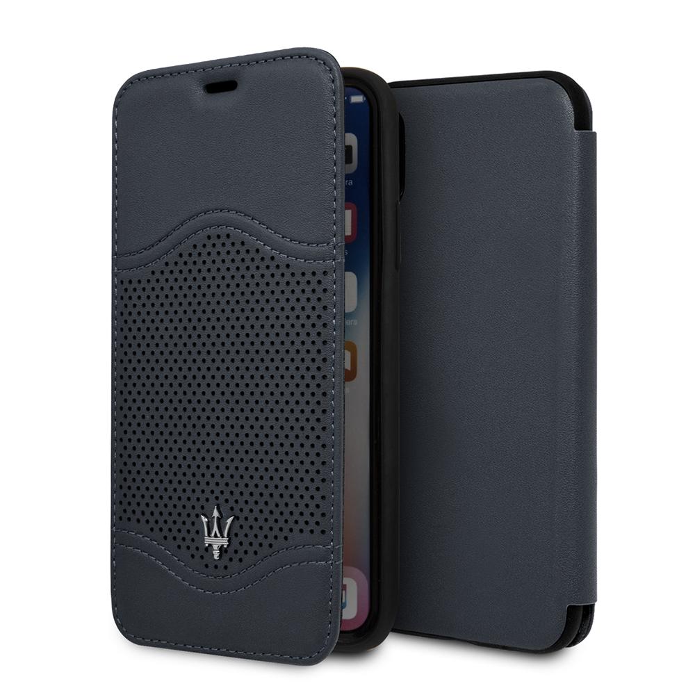 Чехол-книжка для_Apple-- iPhone Xs * X_1.310_CG - mobile_Maserati_с визитницей_Granlusso tradition B