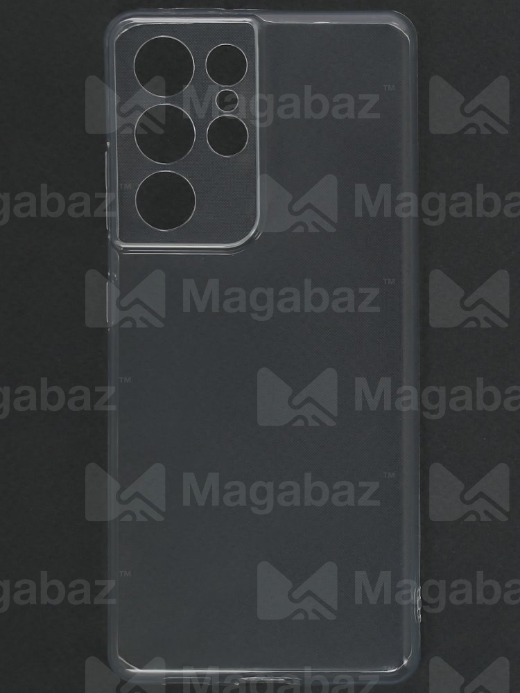 Накладка для_Samsung-- S21 Ultra_1.146-1_TPU mp 1mm_с ЗАЩИТОЙ камеры_прозрачный_глянцевый
