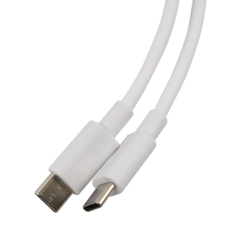 УЗУ блок-сеть_выход USB Type-C 3000 mA + usb кабель Type-C_Red Line_PD1-3A_PD 20W_белый