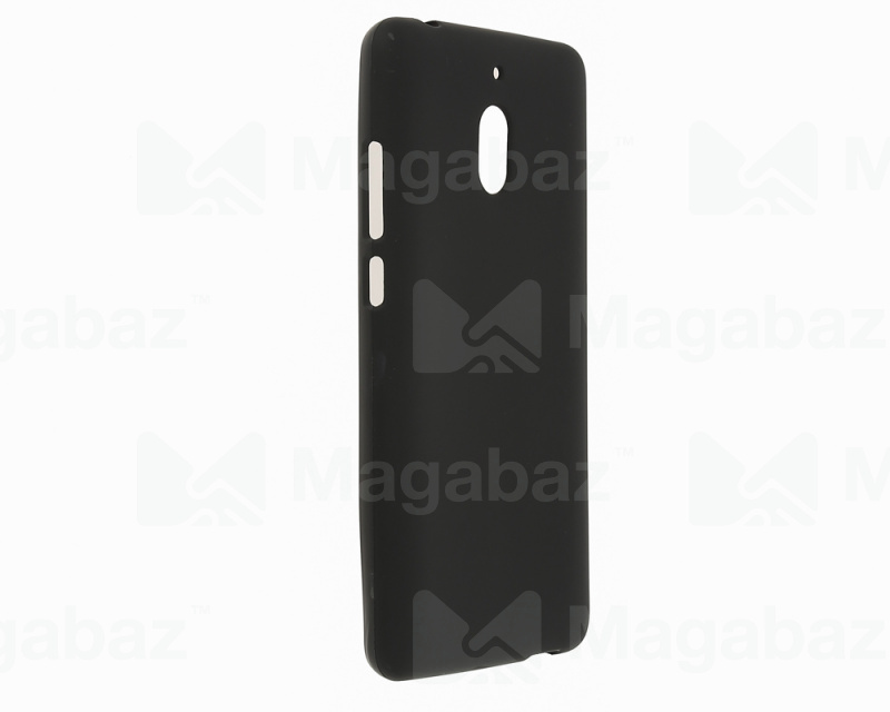 Накладка для_Nokia-- 2.1 (2018)_1.205_TPU mate_черный_1.2mm