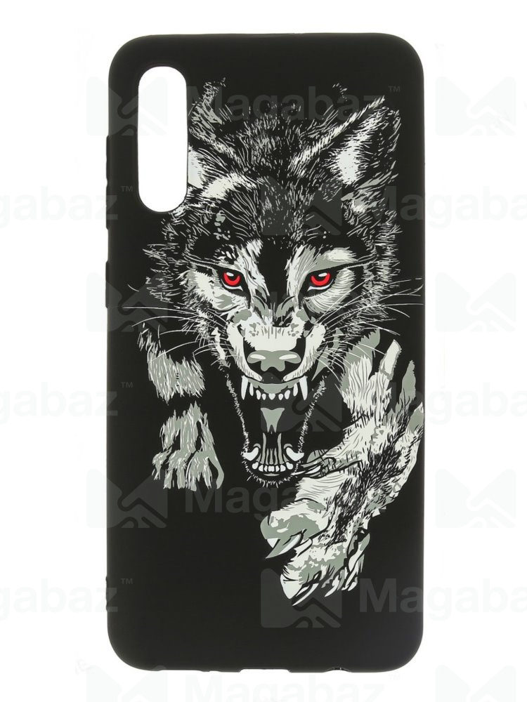 Накладка для_Samsung-- A50 * A50S * A30S_1.095_Helsen_животные_J72_волк нападает