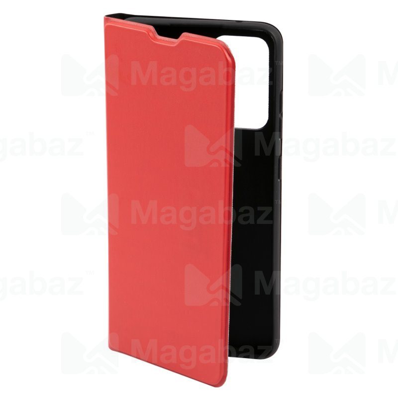 Чехол-книжка для_Samsung-- A42_1.343_Red Line_Ibox_на магнитах_красный