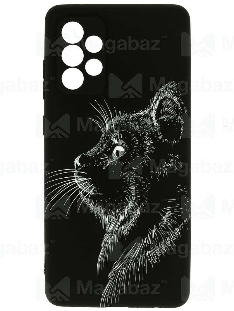 Накладка для_Samsung-- A72_1.095-1_Helsen_с защитой КАМЕРЫ_животные_J71_кошка