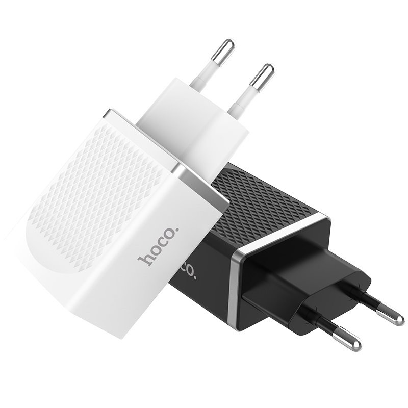 УЗУ блок-сеть_выход USB 3000 mA_HOCO_С42А_белый