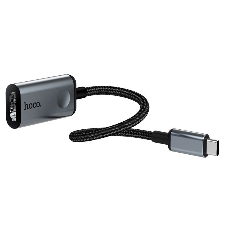 Переходник_Type C - HDMI_HOCO_HB21_серый