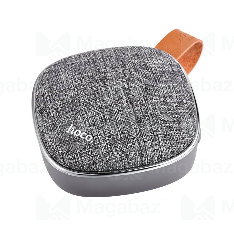 Колонка Bluetooth портативная_HOCO_BS9_бежевая
