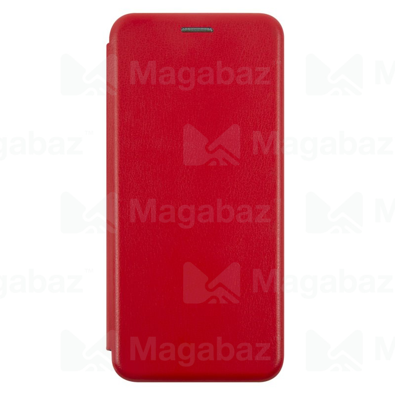 Чехол-книжка для_Samsung-- A22 4G * M32_1.341_Red Line_Unit_на магнитах_с визитницей_красный