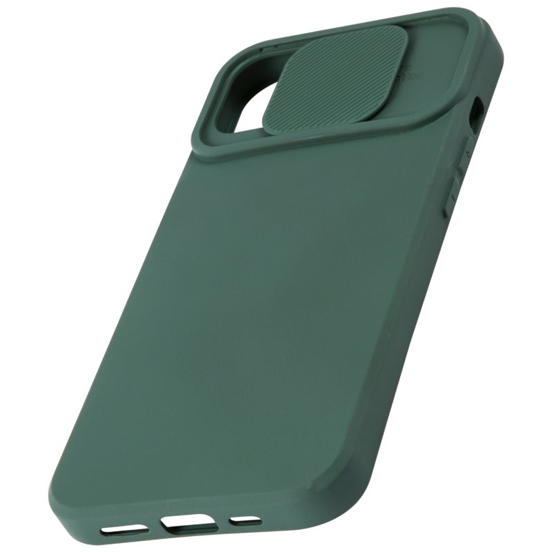 Накладка для_Apple-- iPhone 13 PRO_1.0031_TPU_UNBRÖKE_Slider камера_зеленый