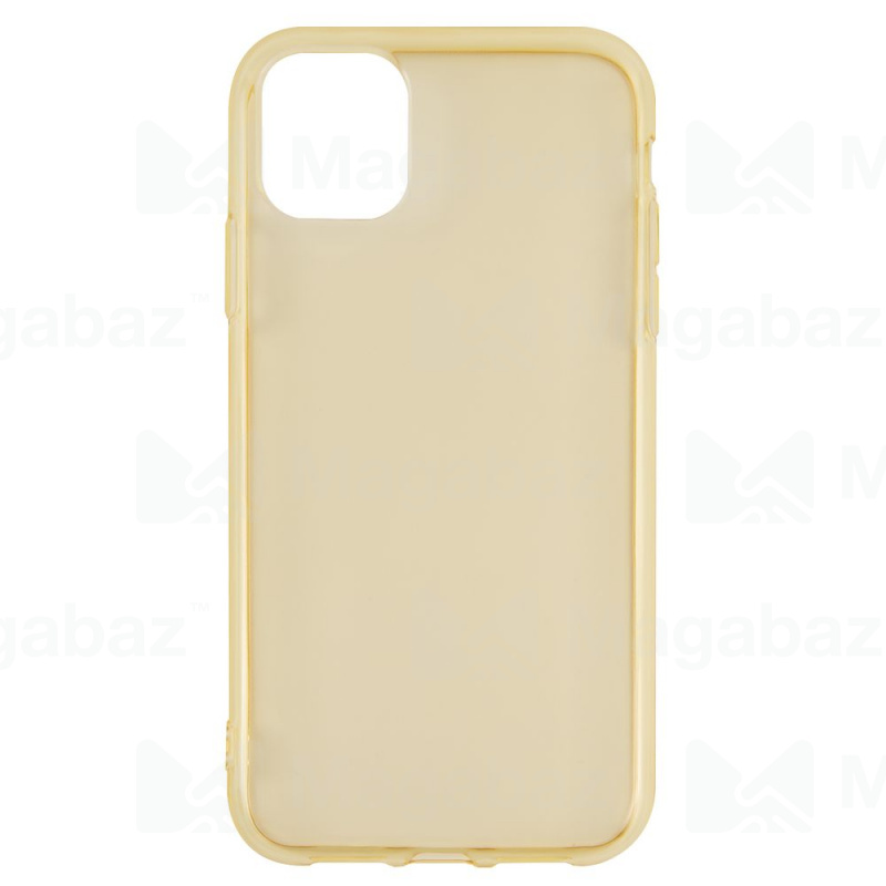 Накладка для_Apple-- iPhone 6 * 6s_1.117_TPU iBox Crystal_золотой_тех.пак.