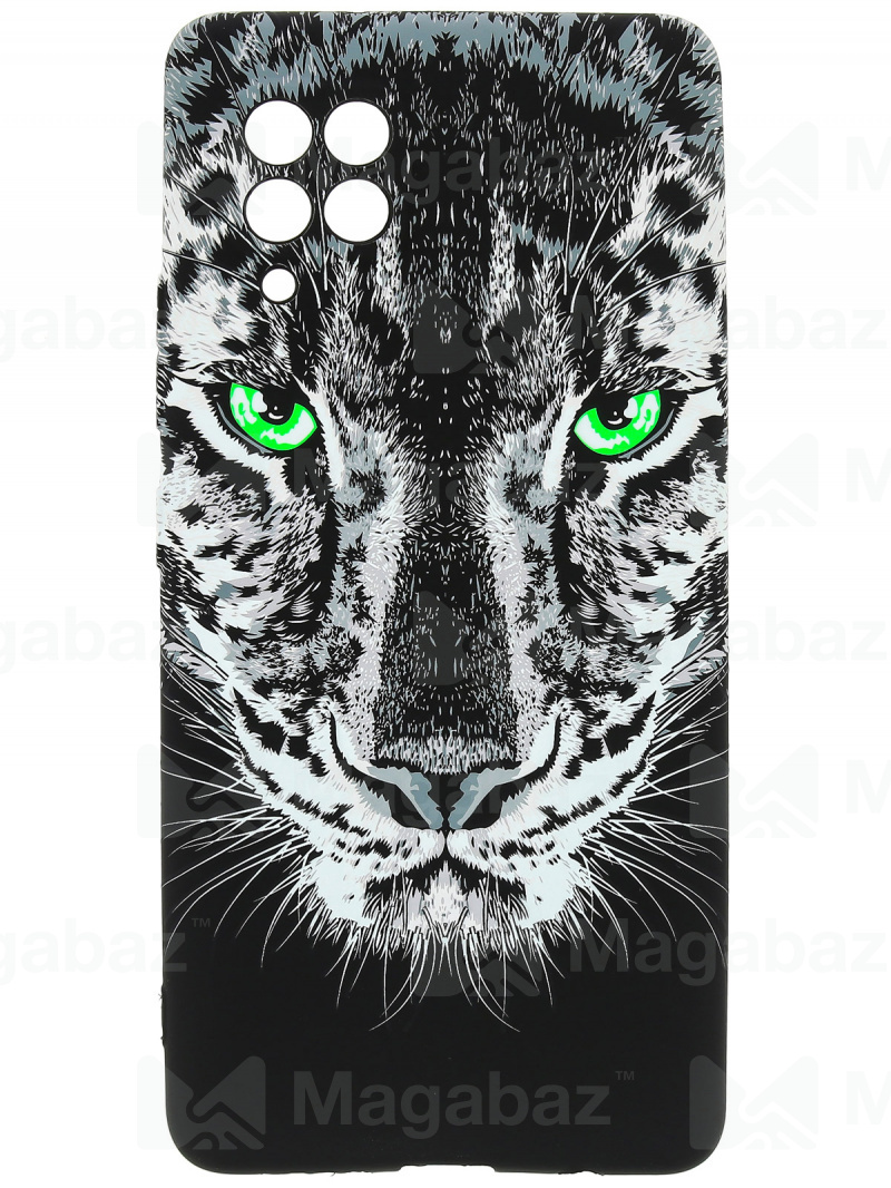 Накладка для_Samsung-- A42_1.095-1_Helsen_с защитой КАМЕРЫ_животные_TX3_пантера