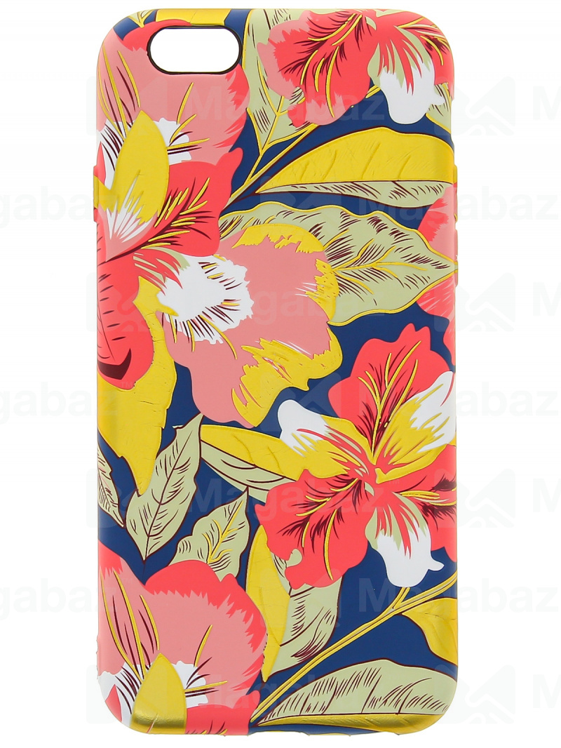 Накладка для_Apple-- iPhone 6 * 6s_1.095_Luxo_цветы_J8
