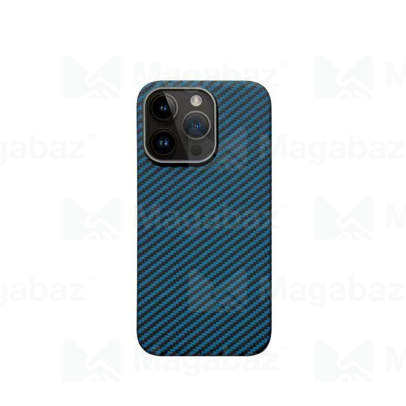 Накладка для_Apple-- iPhone 13 PRO_1.011_KZDoo * K-Doo_Kevlar Magsafe_Blue