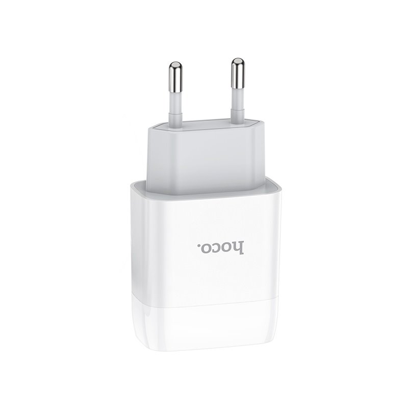 УЗУ блок-сеть_выходы USB 2400 mA/USB 2400 mA_HOCO_C73A_белый