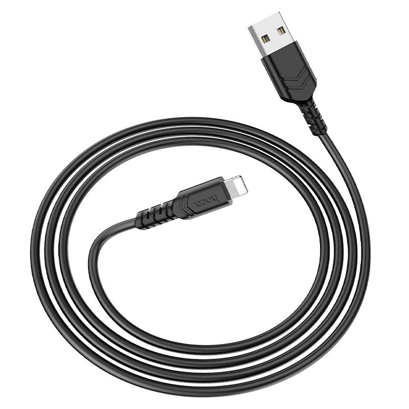 USB-кабель_Apple-- Lightning_HOCO_X62_TPU_черный_1м