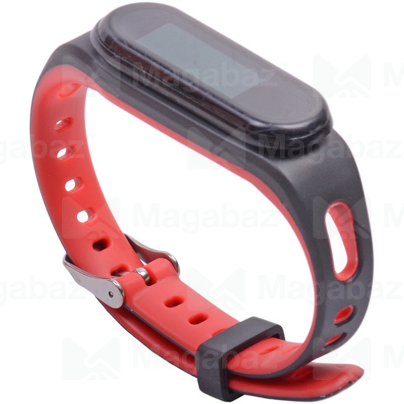 Ремешок на руку для_Huawei-- Honor Band 4 Running Edition_No Name_TPU_красный_2