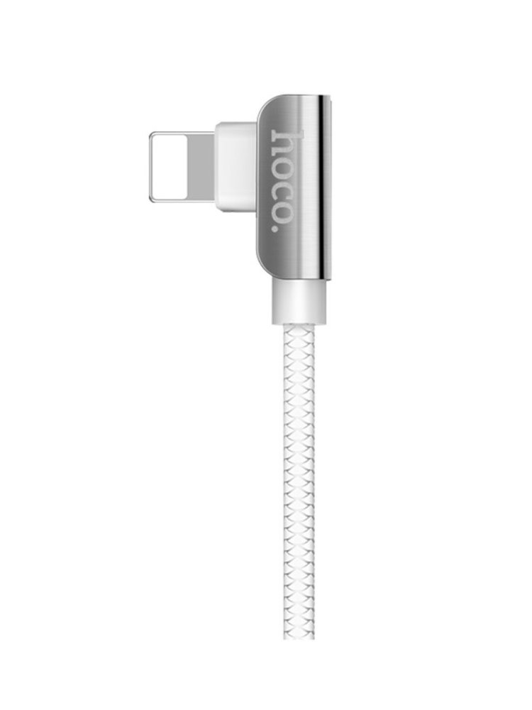 USB-кабель_Apple-- Lightning_HOCO_U42_в переплете_белый_1,2м