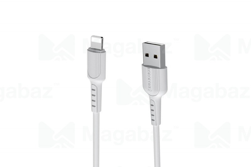 USB-кабель_Apple-- Lightning_Borofone_BX14_TPU_белый_3м