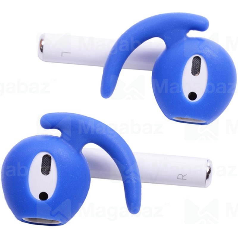 Насадка внутриканальная для наушников формата Air Pods_No Name_Вид №1_синее_тех.пак.