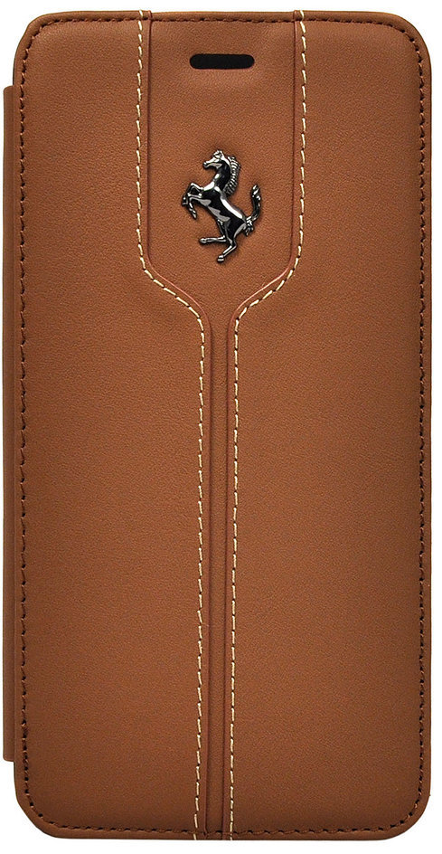Чехол-книжка для_Apple-- iPhone 6 Plus * 6s Plus_1.310_CG - mobile_Ferrari_Montecarlo Booktype_корич