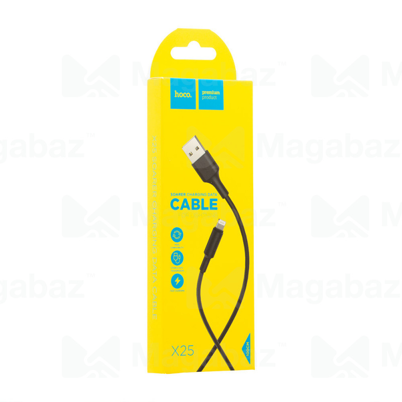 USB-кабель_Apple-- Lightning_HOCO_X25_TPU_черный_1м