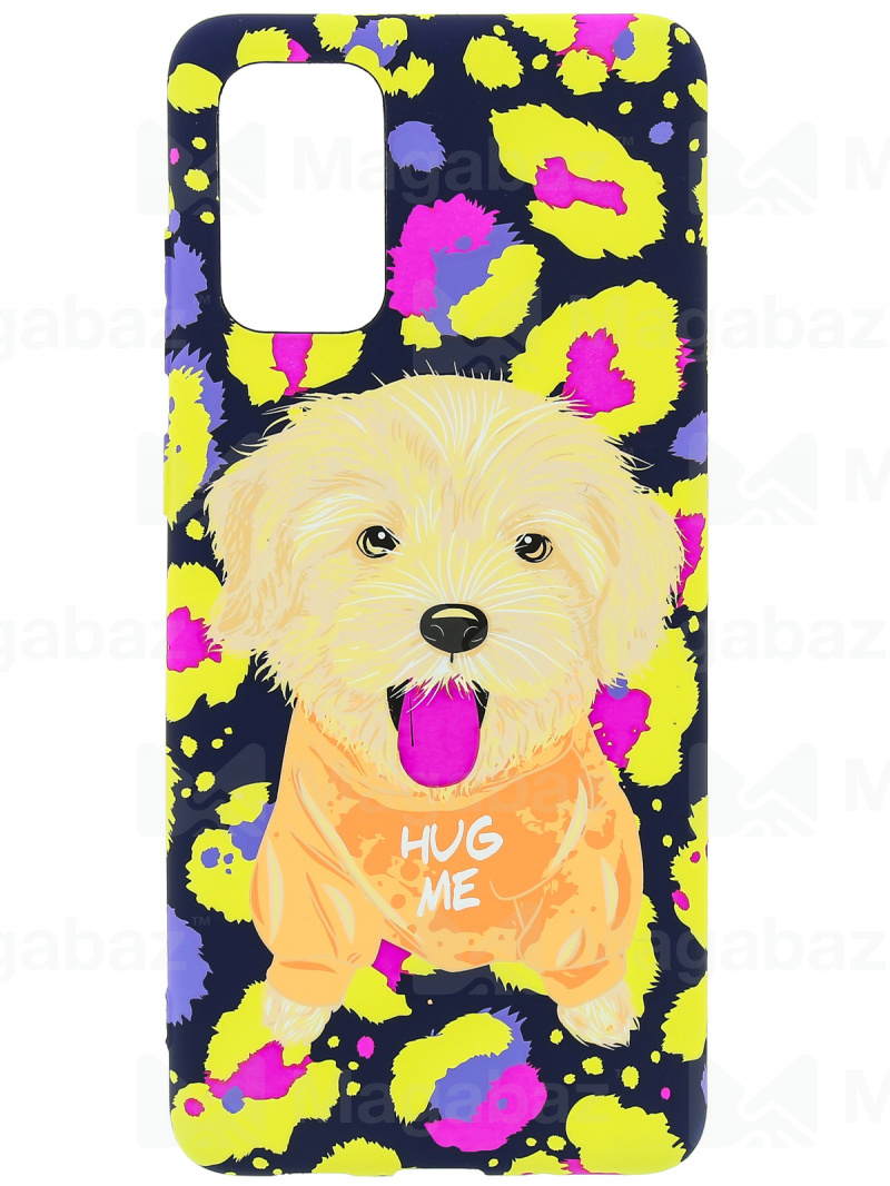 Накладка для_Samsung-- S20 Plus_1.095_Helsen_мультяшки_J79_пёсик HUG ME