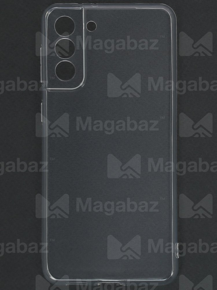Накладка для_Samsung-- S21 Plus_1.146-1_TPU mp 1mm_с ЗАЩИТОЙ камеры_прозрачный_глянцевый
