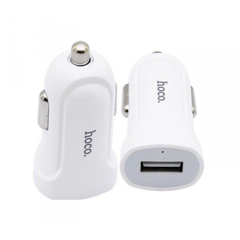 УЗУ_Блок авто_выход USB 1500 mA_HOCO_Z2_белый