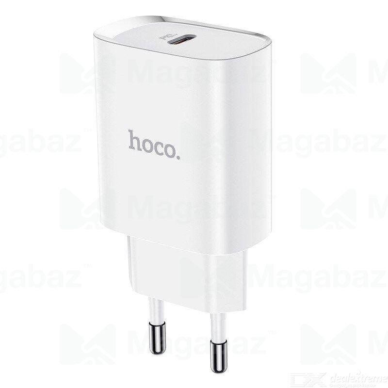 УЗУ блок-сеть_выход USB Type-C 3000 mA_HOCO_N14 PD_белый