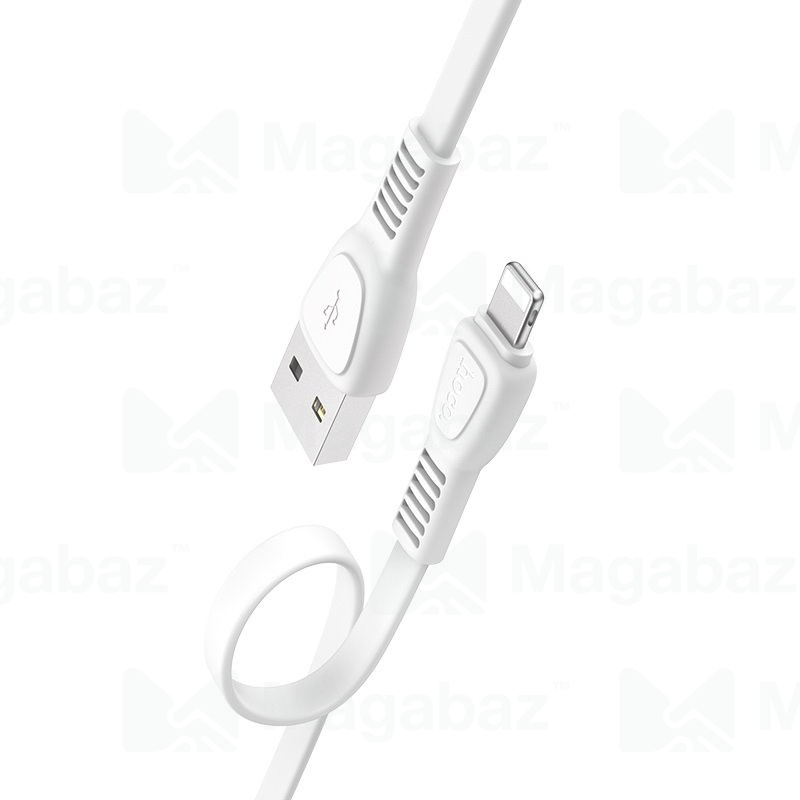 USB-кабель_Apple-- Lightning_HOCO_X40_TPU_белый_1м