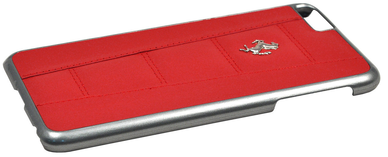 Накладка для_Apple-- iPhone 6 * 6s_1.020_CG - mobile_Ferrari_Leather_458 Hard_красная