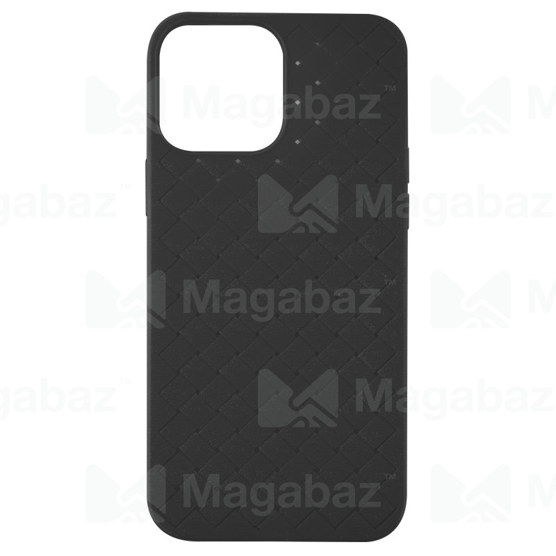 Накладка для_Apple-- iPhone 13 PRO Max_1.0032_UNBRÖKE_в переплете_черный