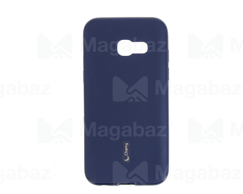 Накладка для_Samsung-- A3 (2017)_1.190_Cherry_синий
