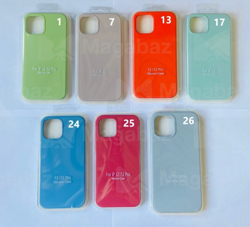 Накладка для_Apple-- iPhone 14 Plus_1.102_Silicone Case_без логотипа_Full_зеленый_1