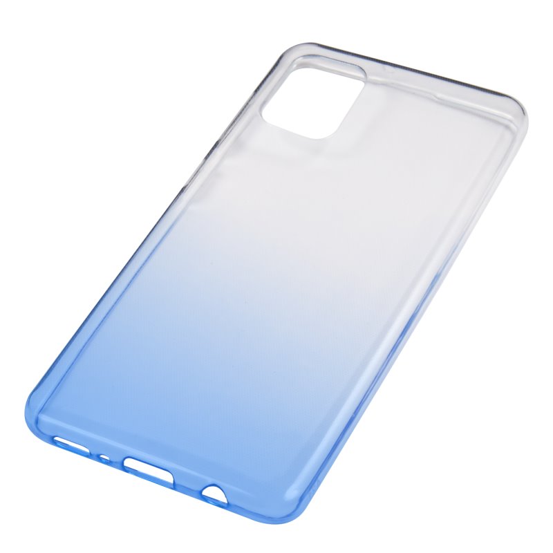 Накладка для_Samsung-- A11 * М11_1.076_TPU iBox Crystal_градиент_синий - светло