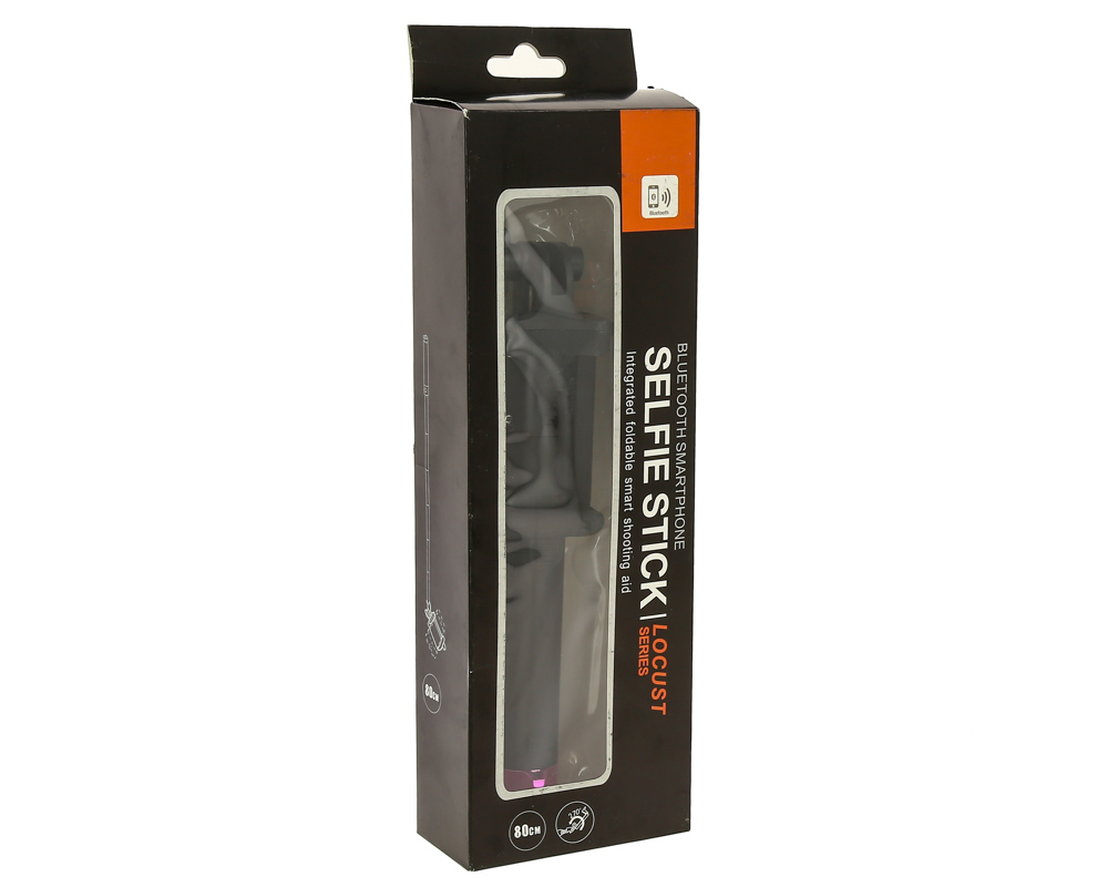 Монопод для селфи_Red Line_RLBT-06_Bluetooth_алюминий_розовый
