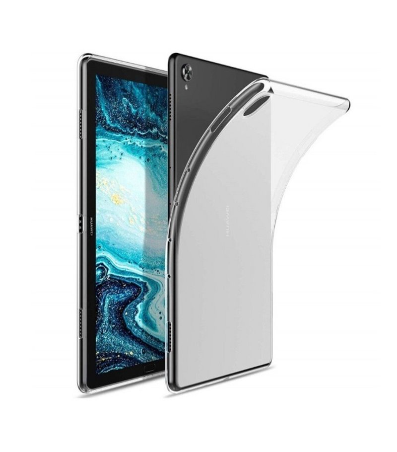 Накладка для_Huawei-- MatePad T 8.0/KOB2-W09_1.251_TPU 1.5mm_прозрачный_глянцевый_8.0"