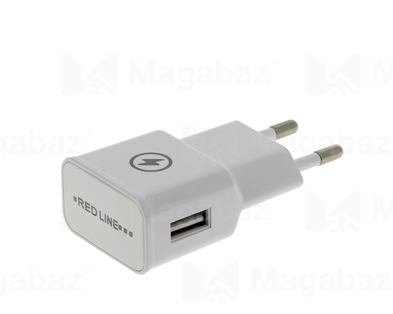 УЗУ блок-сеть_выход USB 1000 mA_Red Line_NT-1A_белый
