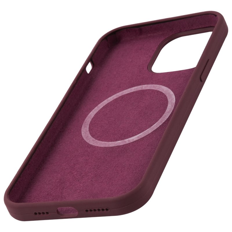 Накладка для_Apple-- iPhone 13_1.0033_TPU_UNBRÖKE_MagSafe_красный-темно