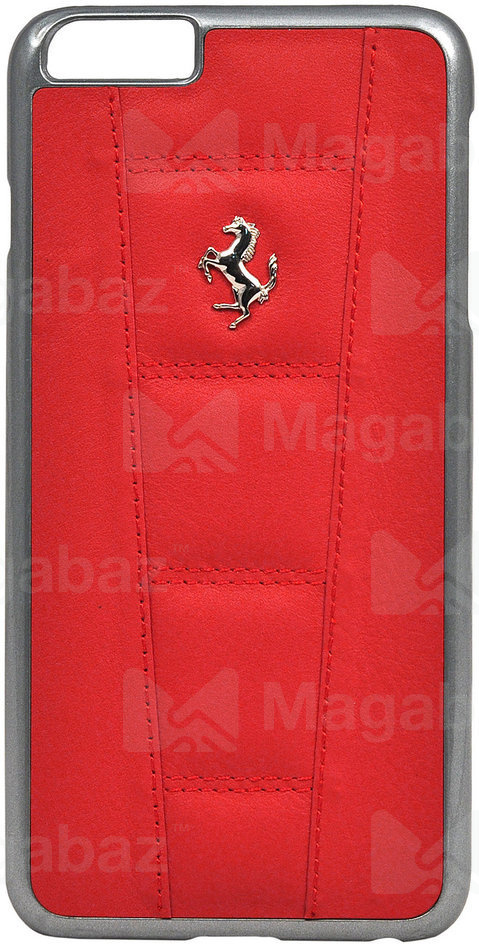 Накладка для_Apple-- iPhone 6 * 6s_1.020_CG - mobile_Ferrari_Leather_458 Hard_красная
