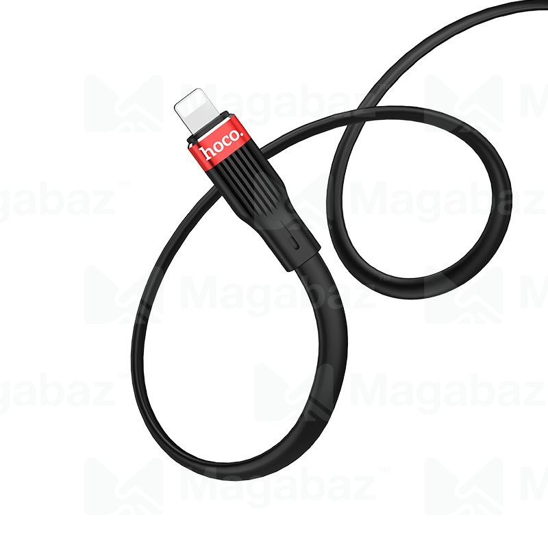 USB-кабель_Apple-- Lightning_HOCO_U72_TPU_черный_1,2м