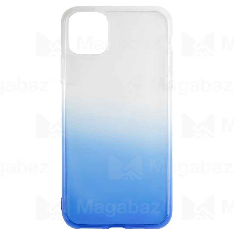 Накладка для_Apple-- iPhone 11_1.117_TPU iBox Crystal_голубой-светло